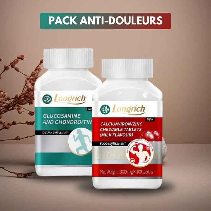 PACK ARTICULAIRE :CALCIUM ET ARTHRO GLUCOSAMINE