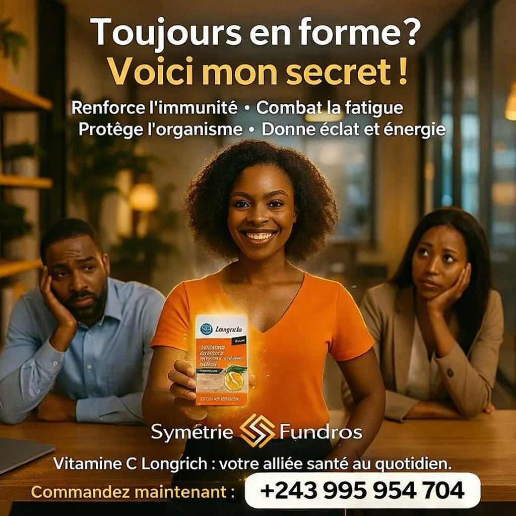 VITAMINE C LONGRICH POUR UN CORPS JEUNE