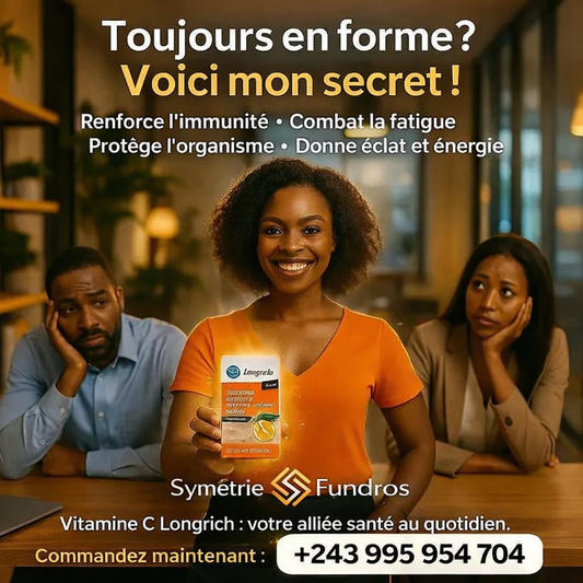 VITAMINE C LONGRICH POUR UN CORPS JEUNE