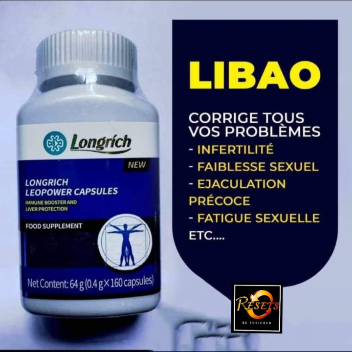 LIBAO LEOPOWER LONGRICH : VIRILITE IMPOSENTE DE L'HOMME