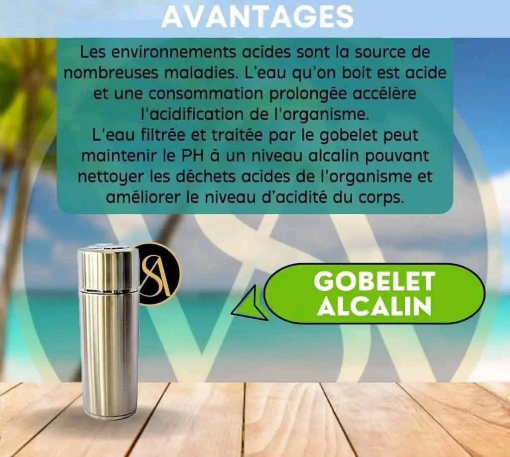 GOBELET ALCALIN : Pharmacie Ambulante