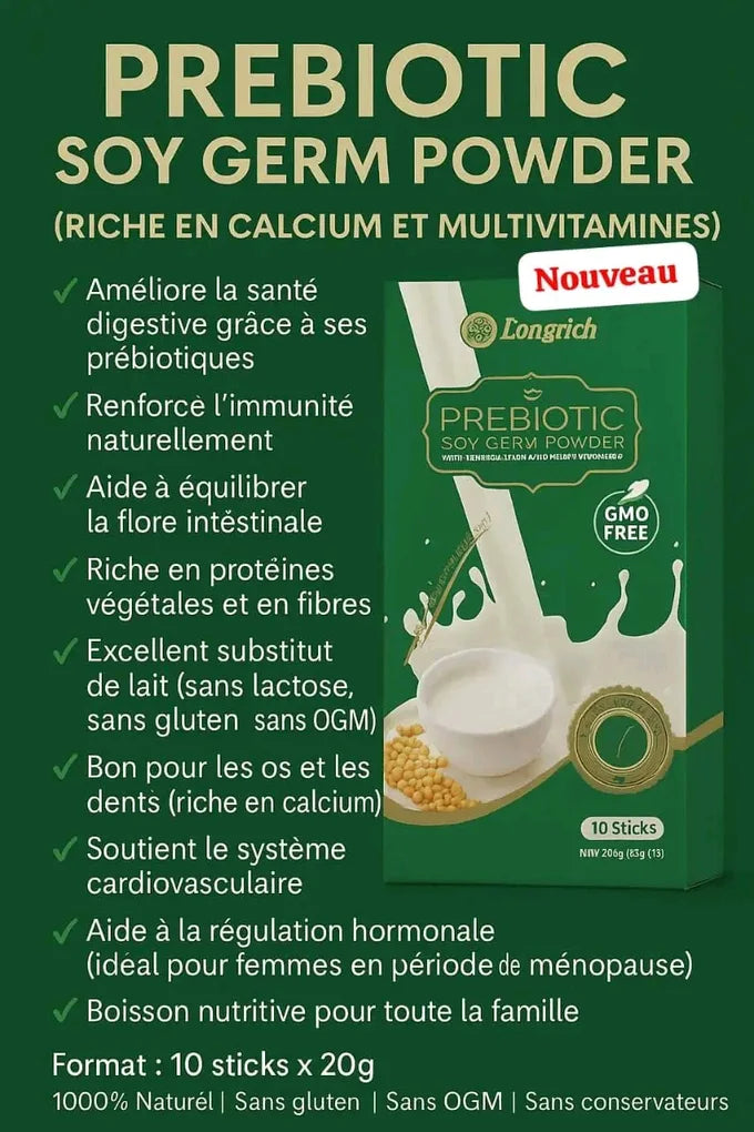 Prebiotique Soy Germ Powder – Longrich