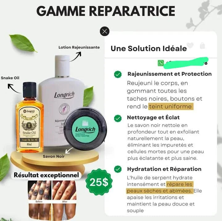 Gamme Réparatrice